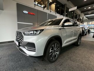 2025 Chery Tiggo 8 Pro Max I Рестайлинг, серебристый, 3720000 рублей, вид 1