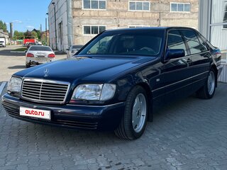 1998 Mercedes-Benz S-Класс 500 Long III (W140) Рестайлинг, синий, 4000000 рублей, вид 1