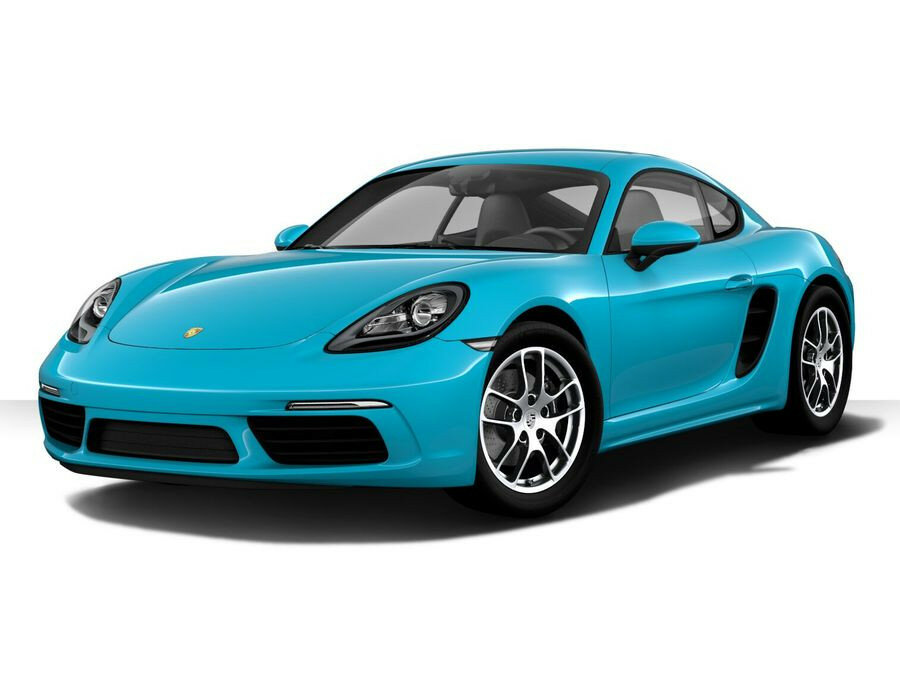 Porsche Cayman s Blue