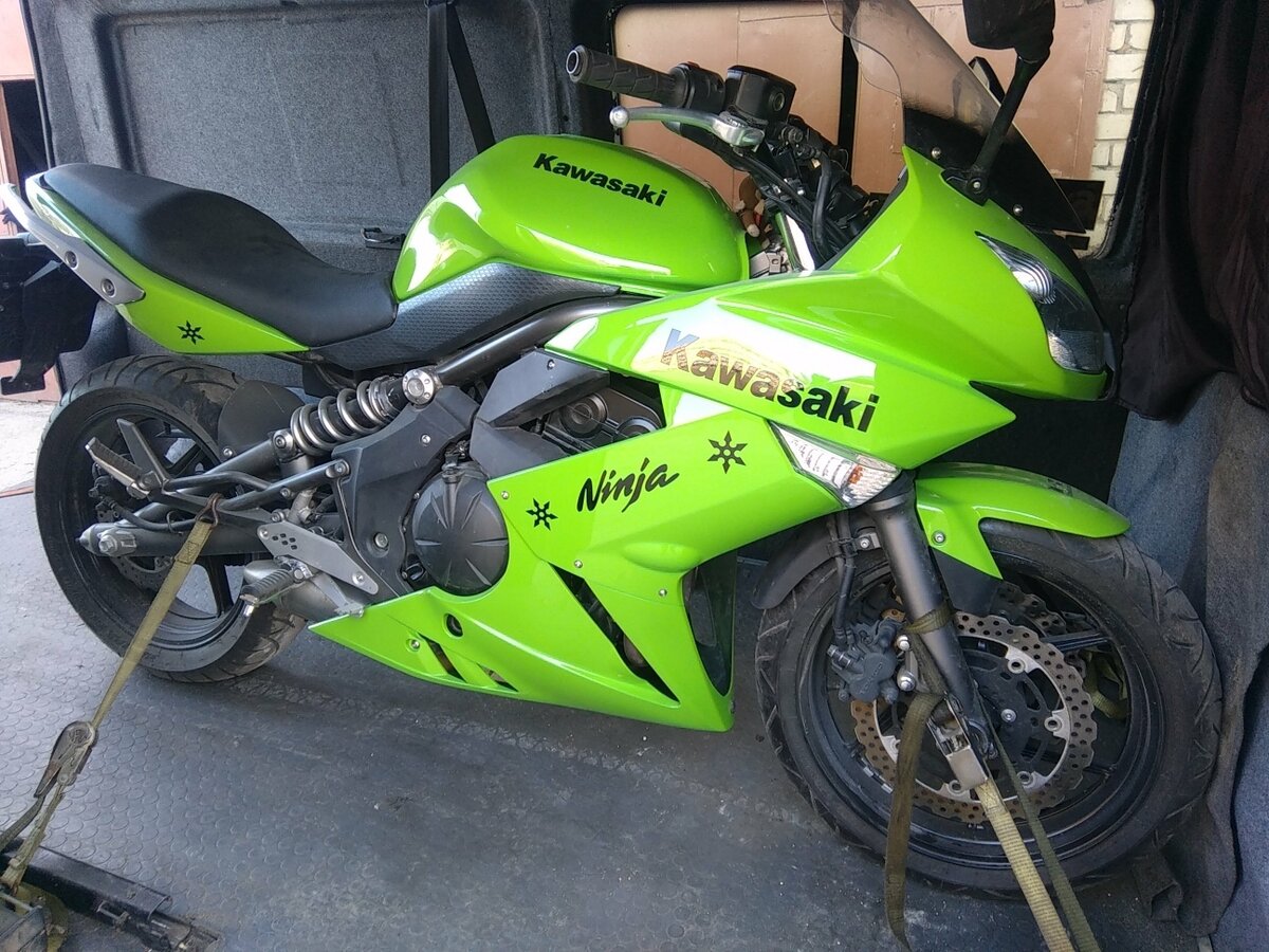 Kawasaki Ninja 650 Р·РµР»РµРЅС‹Р№