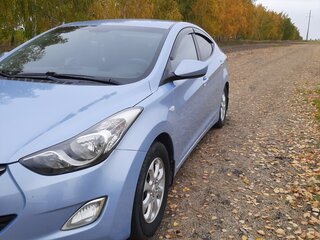 2011 Hyundai Elantra V (MD), голубой, 1050000 рублей, вид 1
