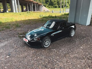 2001 Honda S2000 I (AP1), чёрный, 3100000 рублей, вид 1