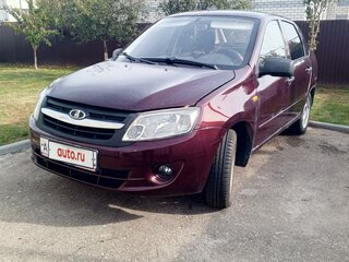 2012 Lada (ВАЗ) Granta I, красный, 333333 рублей, вид 1