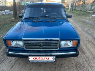 2008 Lada (ВАЗ) 2107, синий, 130000 рублей, вид 1