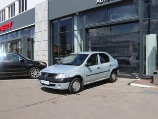 2007 Renault Logan I, серый, 195000 рублей, вид 1