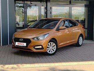 2018 Hyundai Solaris II, оранжевый, 920000 рублей, вид 1