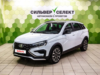 2024 Lada (ВАЗ) Vesta SW Cross I Рестайлинг (NG), белый, 1579000 рублей, вид 1