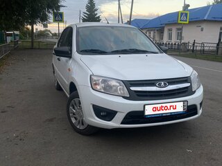 2016 Lada (ВАЗ) Granta I, белый, 430000 рублей, вид 1