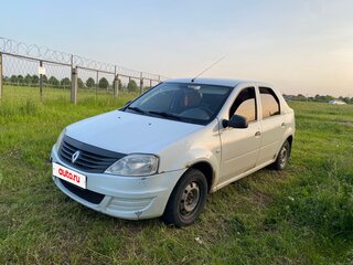 2012 Renault Logan I Рестайлинг, белый, 220000 рублей, вид 1