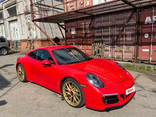 2017 Porsche 911 Carrera 4 GTS VII (991) Рестайлинг, красный, 8500000 рублей, вид 1