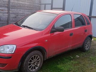 2004 Opel Corsa C Рестайлинг, красный, 150000 рублей, вид 1