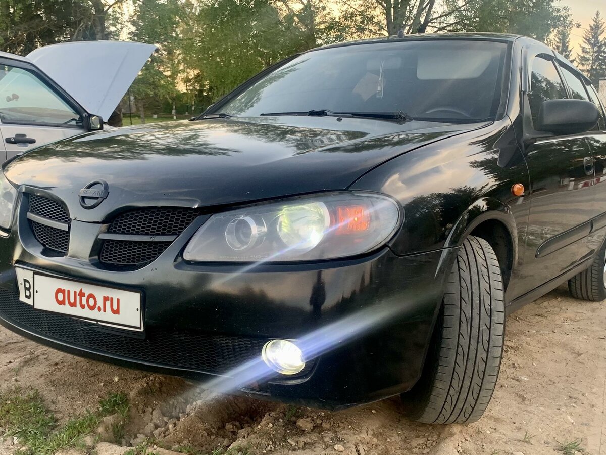 Ниссан Альмера 2005 черный