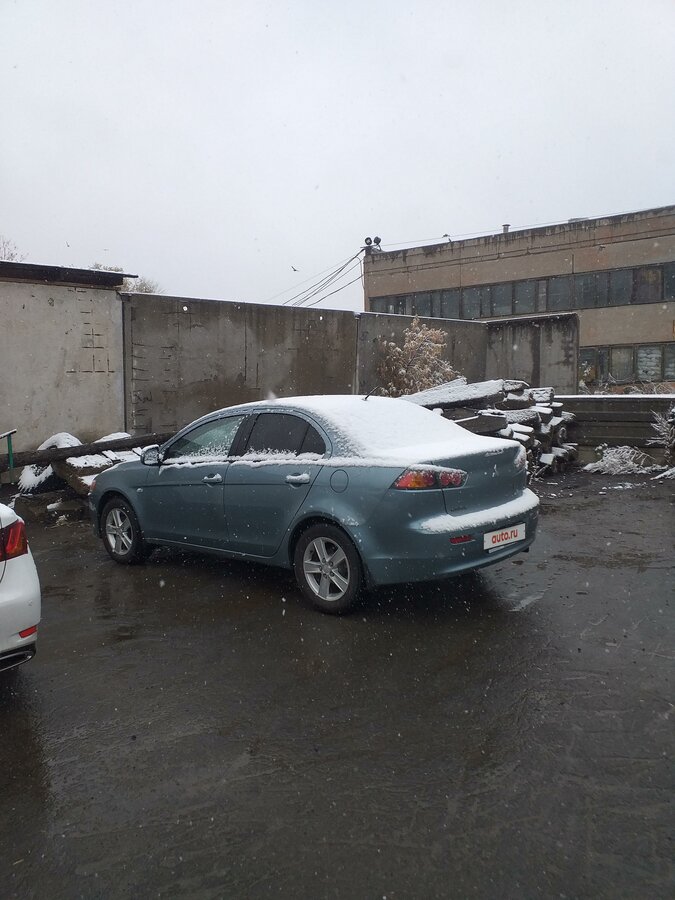 Мицубиси лансер зеленый