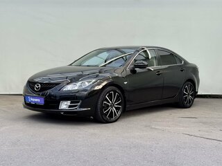 2008 Mazda 6 II (GH), чёрный, 900000 рублей, вид 1
