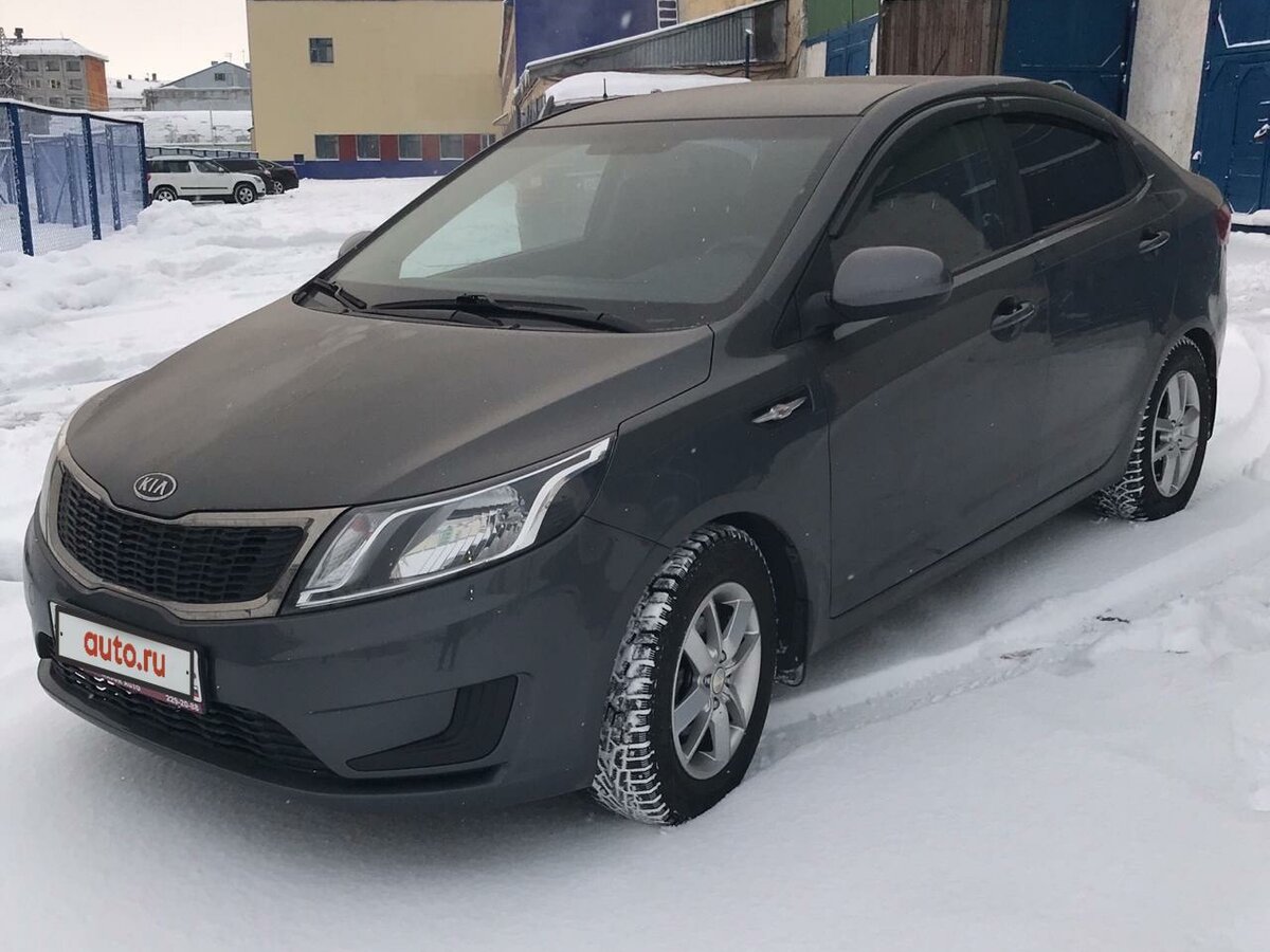 Kia Rio 2012 Winter