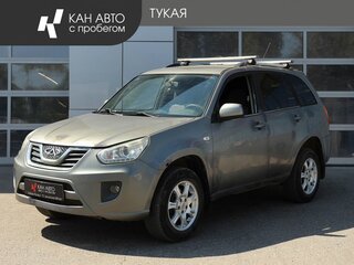 2013 Chery Tiggo (T11) I Рестайлинг (FL), серый, 259200 рублей, вид 1