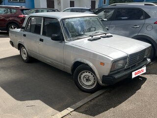 2010 Lada (ВАЗ) 2107, серебристый, 100000 рублей, вид 1