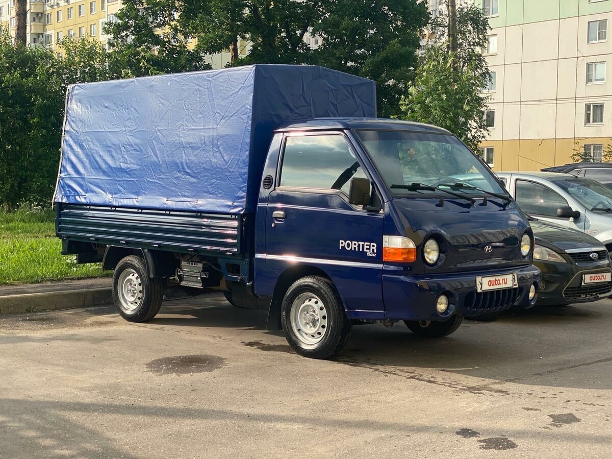 Hyundai porter синий
