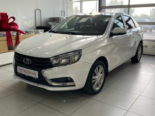 2017 Lada (ВАЗ) Vesta I, белый, 680000 рублей, вид 1