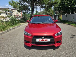 2008 Mitsubishi Lancer X, красный, 700000 рублей, вид 1