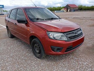 2017 Lada (ВАЗ) Granta I, красный, 313000 рублей, вид 1