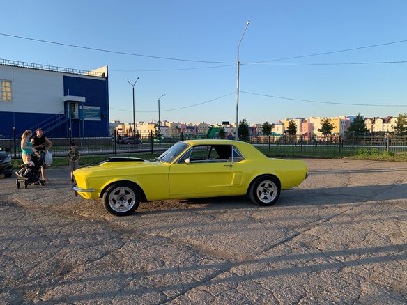 1969 Ford Mustang I, жёлтый - вид 17
