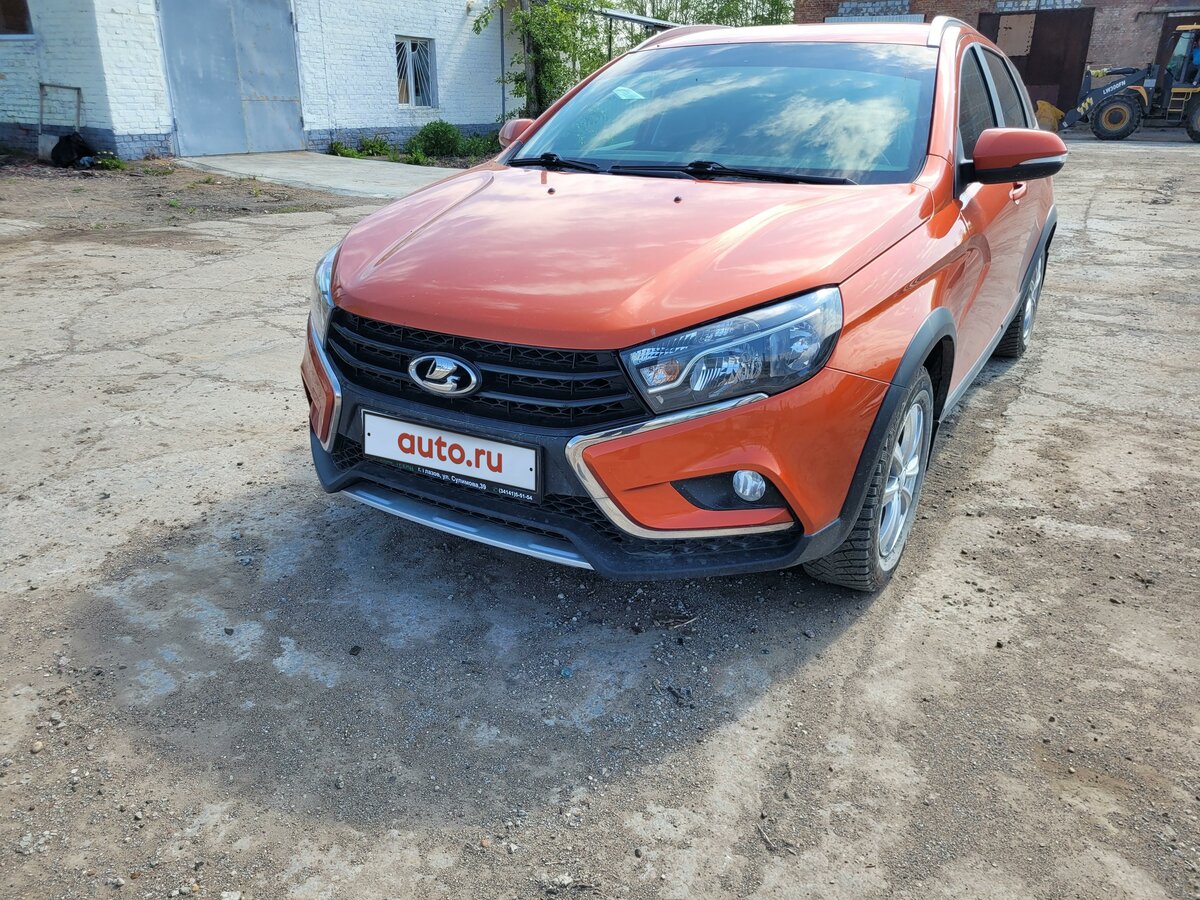 Купить б/у Lada (ВАЗ) Vesta I SW Cross 1.8 AMT (122 л.с.) бензин робот ...