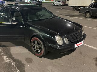 2000 Mercedes-Benz CLK-Класс 230 I (W208) Рестайлинг, чёрный, 170000 рублей, вид 1