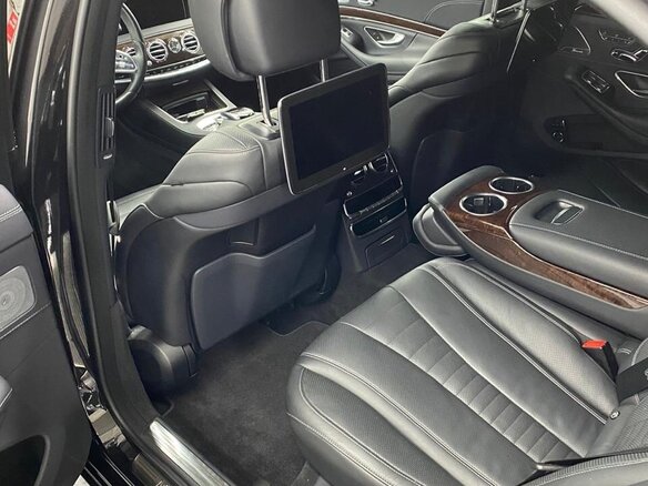 2017 Mercedes-Benz S-Класс 450 Long VI (W222, C217) Рестайлинг, чёрный - вид 13