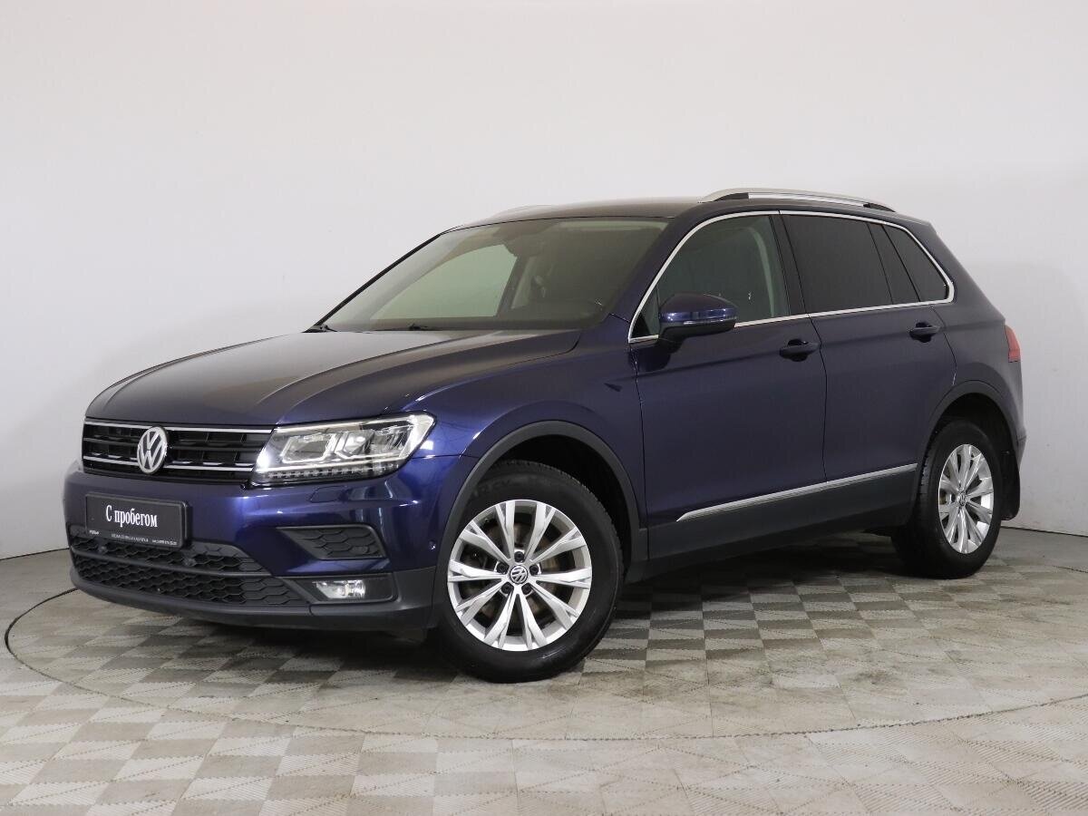 Tiguan 2017 синий