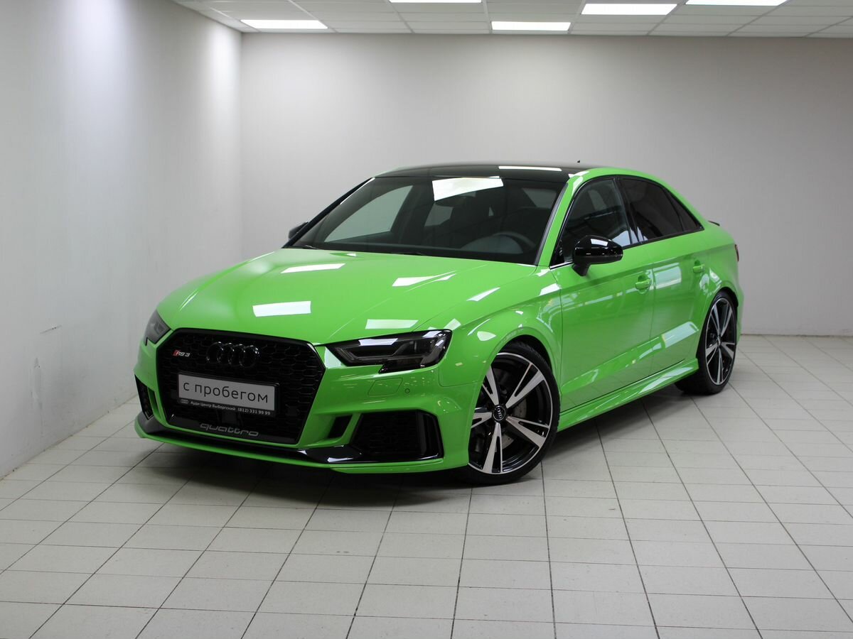 Купить б/у Audi RS 3 II (8V) Рестайлинг 2.5 AMT (400 л.с.) 4WD бензин ...