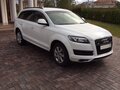2012 Audi Q7 I (4L) Рестайлинг, белый - вид 3