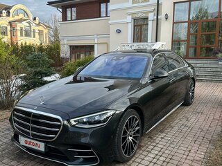 2020 Mercedes-Benz S-Класс 450 Long 4MATIC VII (W223), серый, 12900000 рублей, вид 1