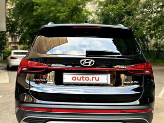 2021 Hyundai Santa Fe IV Рестайлинг, чёрный, 4100000 рублей, вид 4