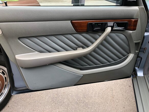 1991 Mercedes-Benz S-Класс 420 II (W126) Рестайлинг, голубой - вид 15