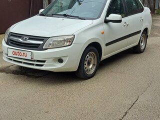 2014 Lada (ВАЗ) Granta I, белый, 520000 рублей, вид 1
