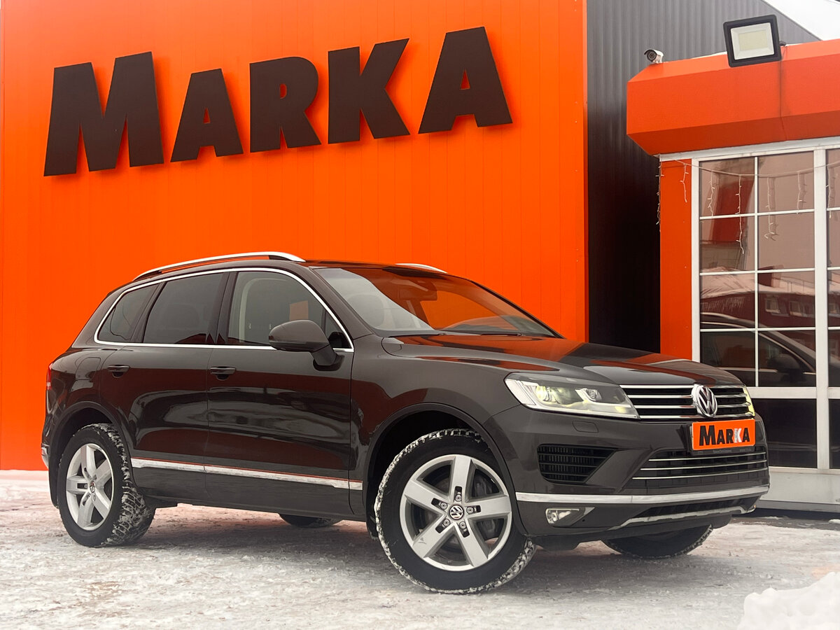 Touareg 2 оранжевый