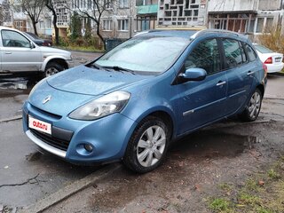 2010 Renault Clio III Рестайлинг, синий, 625000 рублей, вид 1
