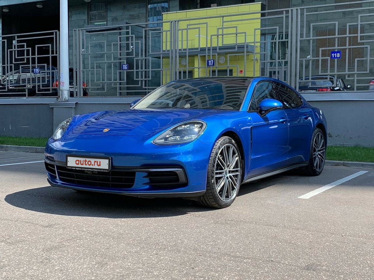 Fisker синяя
