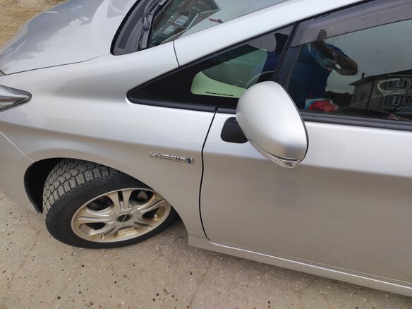 2013 Toyota Prius III Рестайлинг (XW30), серый, 1150000 рублей - вид 11