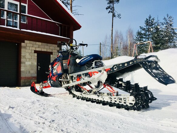 2014 Polaris 800 PRO-RMK, синий - вид 1