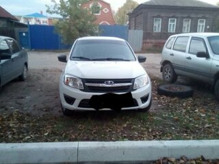 2016 Lada (ВАЗ) Granta I, белый, 464000 рублей, вид 1