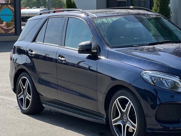 2015 Mercedes-Benz GLE 350 d I (W166), синий, 3150000 рублей - вид 1