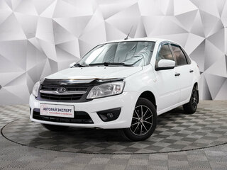 2018 Lada (ВАЗ) Granta I, белый, 438000 рублей, вид 1