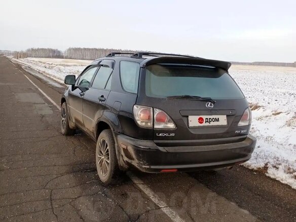 2002 Lexus RX 300 I, чёрный, 800000 рублей - вид 12