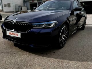 2021 BMW 5 серии 530d xDrive VII (G30/G31/G38) Рестайлинг, синий, 8500000 рублей, вид 1