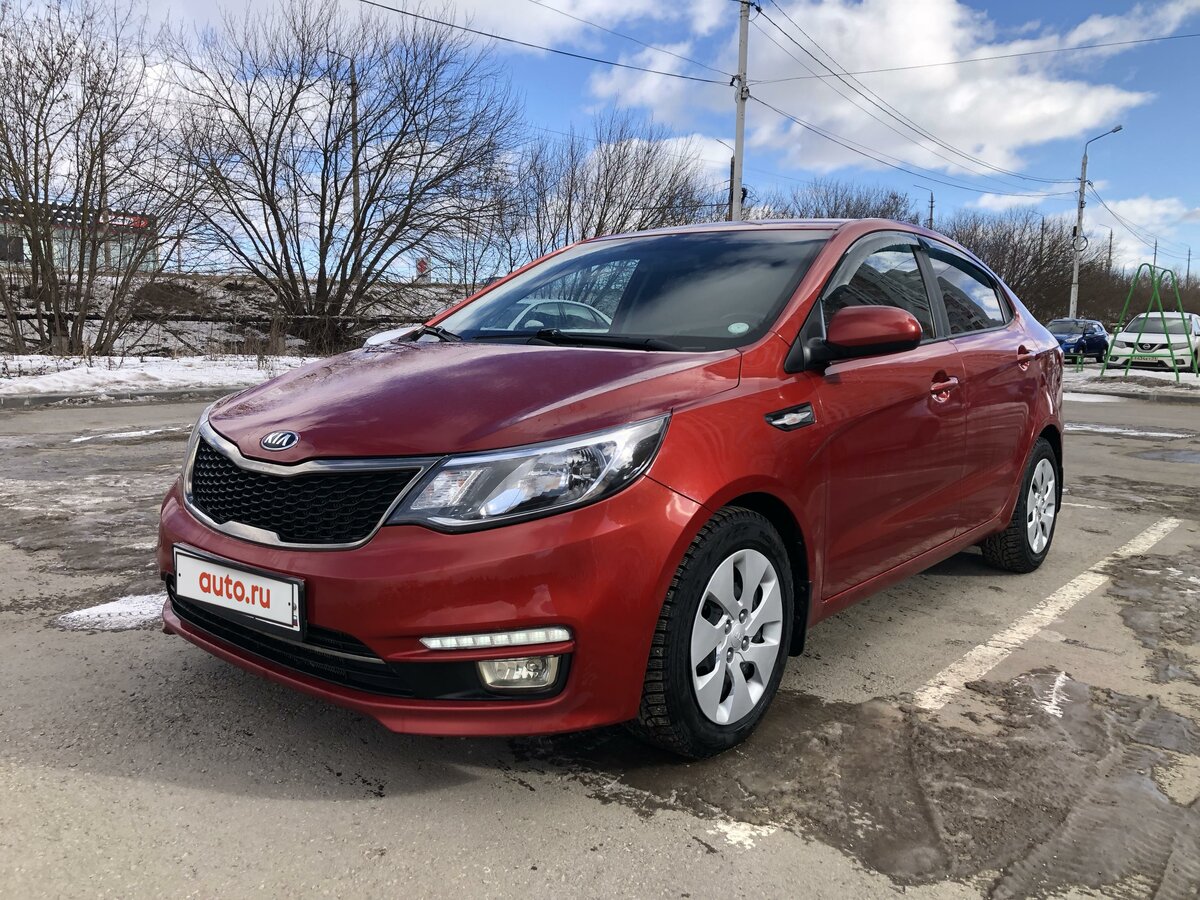 Купить б/у Kia Rio III Рестайлинг 1.6 AT (123 л.с.) бензин автомат в ...