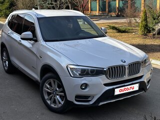 2017 BMW X3 20d xDrive II (F25) Рестайлинг, белый, 2600000 рублей, вид 1
