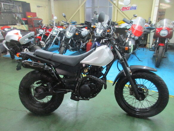 2005 Yamaha TW225, белый