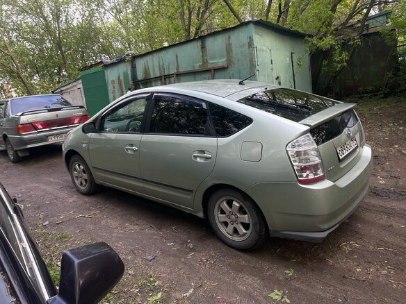 2008 Toyota Prius II Рестайлинг (XW20), зелёный, 490000 рублей - вид 6